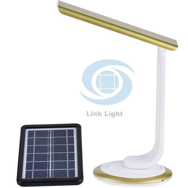 Solar desk lamp